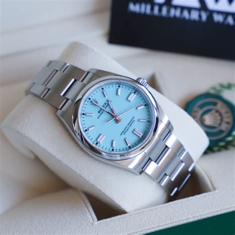 rolex 126000 turquoise.